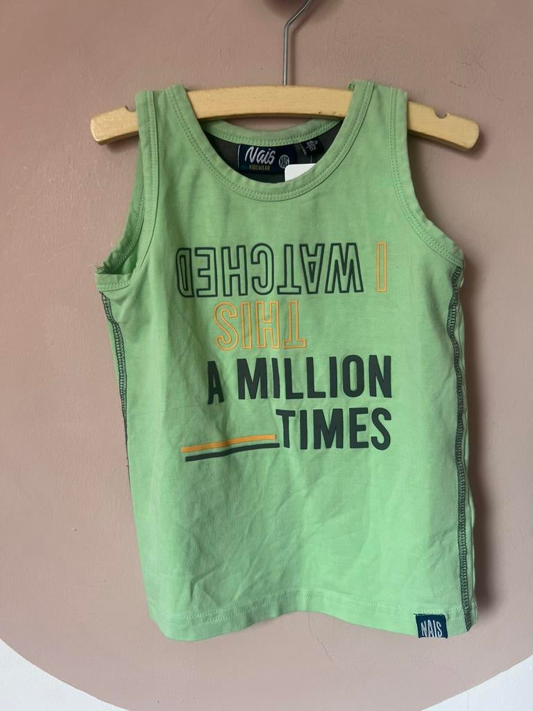 Haltertop Nais 86/92, Ophalen of Verzenden, Gebruikt, Jongetje, Shirtje of Longsleeve