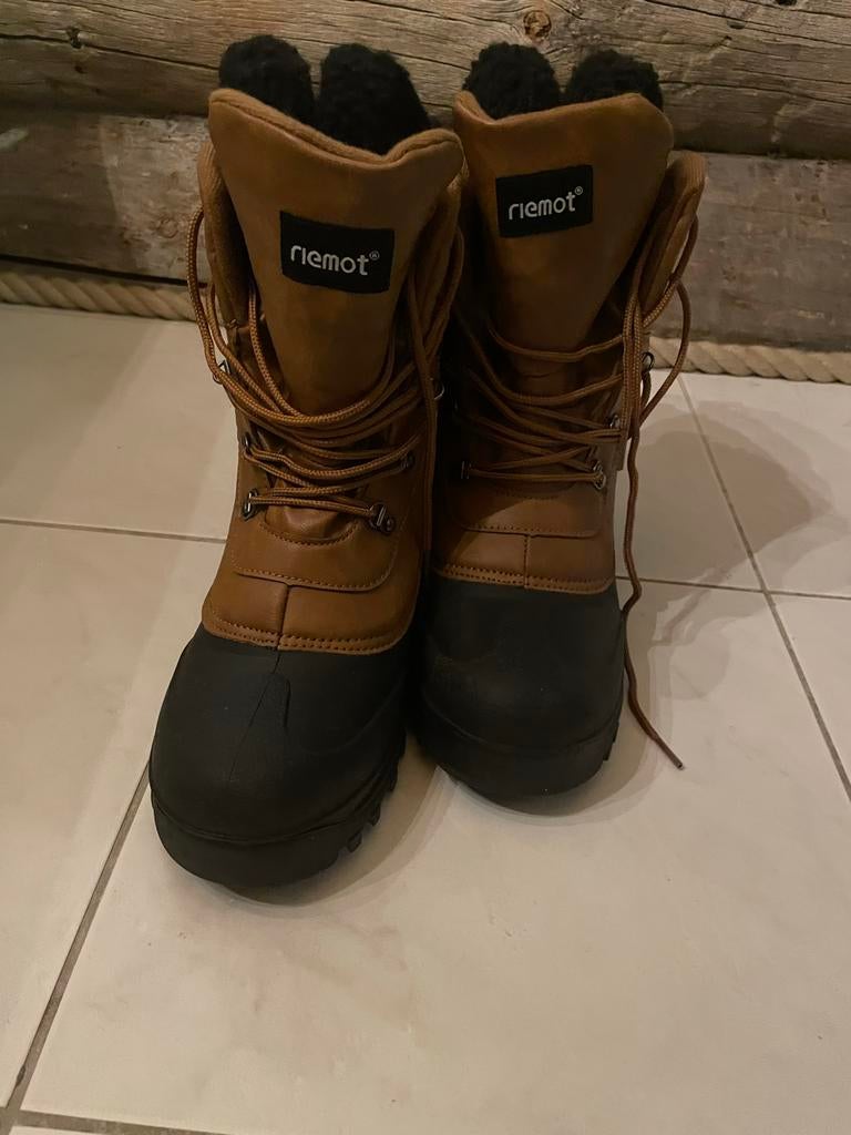 Riemot snowboots maat 43 nieuw, Kleding | Heren, Schoenen, Ophalen of Verzenden, Nieuw, Bruin