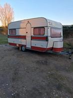 Kip de luxe KL 470 LB retro caravan met kenteken, Caravans en Kamperen, Caravans, Schokbreker, Rondzit, Kip, Dwarsbed