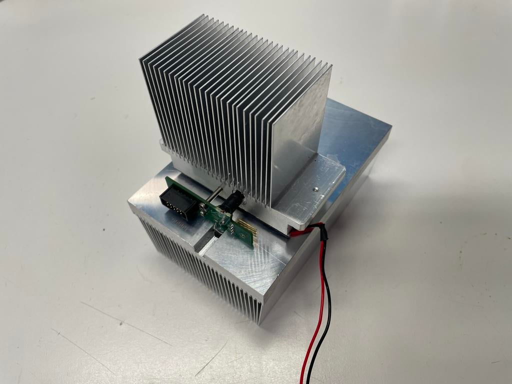 Diverse Heatsink aluminium koellichaam koelblok koelribben, Ophalen of Verzenden, Gebruikt