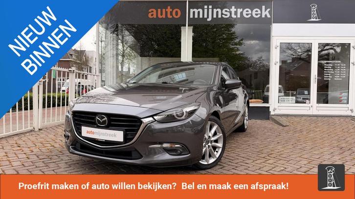 Mazda 3 2.0 SkyActiv-G 120 GT-M | Zeer compleet | Volledig o, Auto's, Mazda, Bedrijf, Te koop, ABS, Achteruitrijcamera, Adaptive Cruise Control