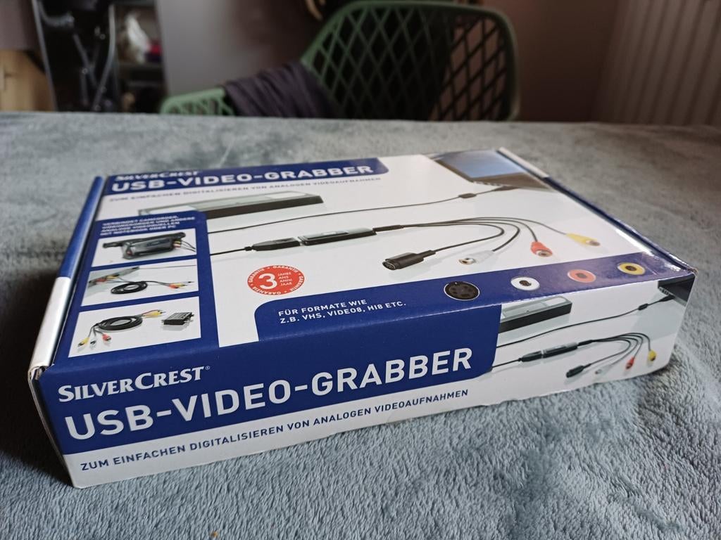SILVERCREST USB-Video-Grabber voor analoge video's zgan, Ophalen