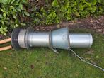 Doorvoer inclusief elektrische ventilator, Ophalen, Gebruikt, Ventilator