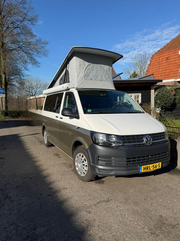 Volkswagen Transporter Camper  T6 150 pk Euro 6 2015, Caravans en Kamperen, Campers, Particulier, Handgeschakeld, Diesel