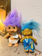 Vintage made in china Korea trol poppen poppetjes 2 trollen, Verzamelen, Ophalen of Verzenden, Gebruikt