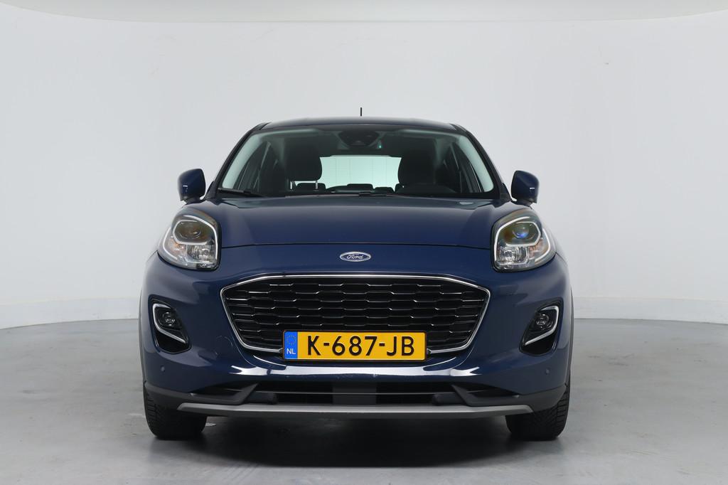 Ford Puma 1.0 EcoBoost Hybrid Titanium, Auto's, Keurmerk '100% Onderhouden', 12 maanden, 125 pk, Euro 6