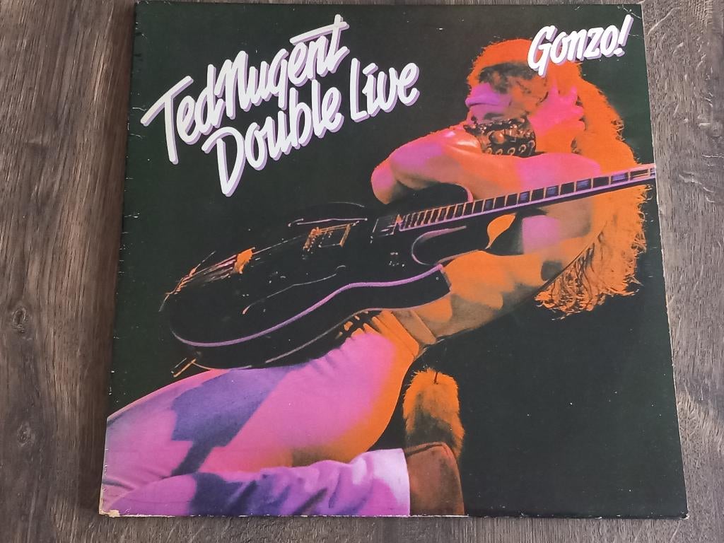 2LP  Ted Nugent - Double live * Gonzo! (1978)  **VERZ/OPH**, Cd's en Dvd's, Vinyl | Hardrock en Metal, Ophalen, Zo goed als nieuw