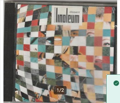 Linoleum - Dissent, Ophalen of Verzenden, 1990 - 1999, Gebruikt
