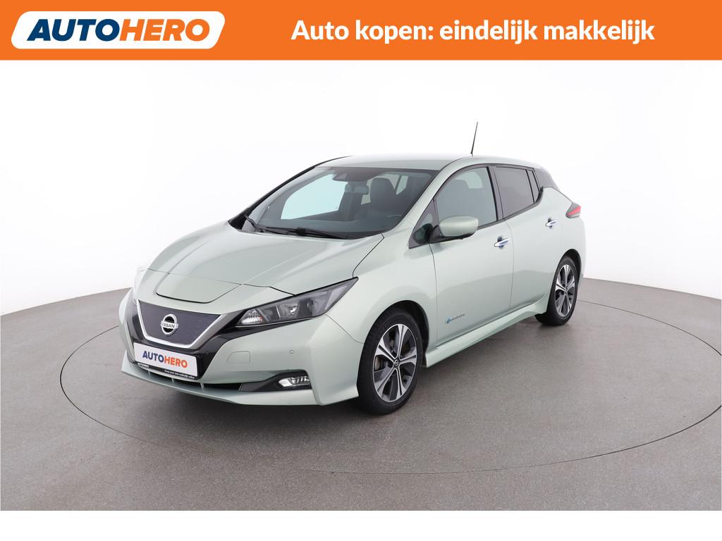 Nissan Leaf N-Connecta 40 kWh |LE75284| (bj 2018, automaat), Auto's, Gebruikt, Leder en Stof, Leaf, Geïmporteerd