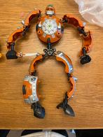 Grote Oranje Robot Speelgoedfiguur met Zwaard, Ophalen, Gebruikt, Jongen of Meisje