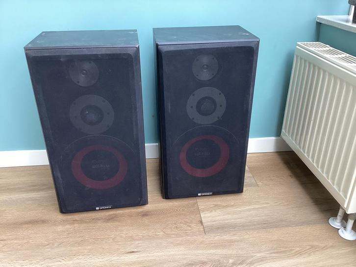 Optonica CP 1616 HB project speakers, Audio, Tv en Foto, Luidsprekers, Zo goed als nieuw, Front, Rear of Stereo speakers, Minder dan 60 watt