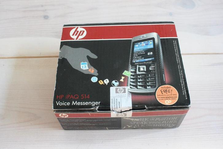 HP iPAQ 514 met voice messenger, nieuw in doos., Telecommunicatie, Mobiele telefoons | Overige merken, Nieuw, Zonder abonnement