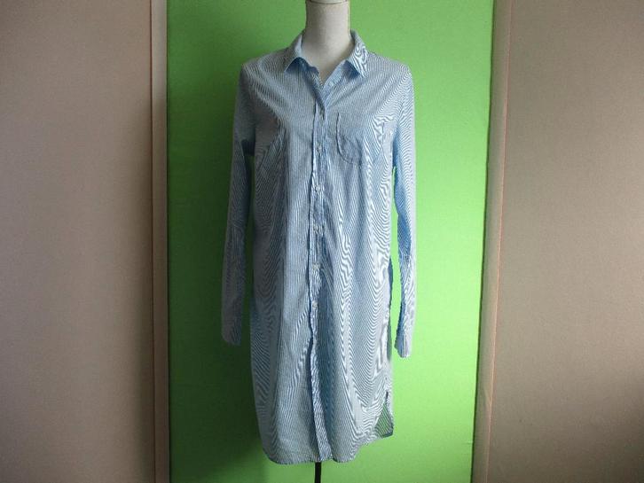 GEISHA jurk maat L /40, Kleding | Dames, Jurken, Zo goed als nieuw, Maat 38/40 (M), Blauw, Onder de knie, Verzenden