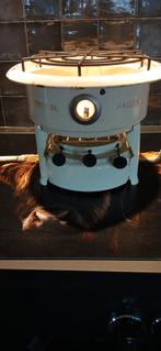 Origineel Haller petroleumstel 3-pits crème, Antiek en Kunst, Antiek | Emaille, Ophalen of Verzenden