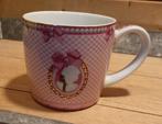 Little Diva beker mok roze ruitje., Ophalen of Verzenden, Zo goed als nieuw, Overige stijlen, Kop(pen) en/of Schotel(s)