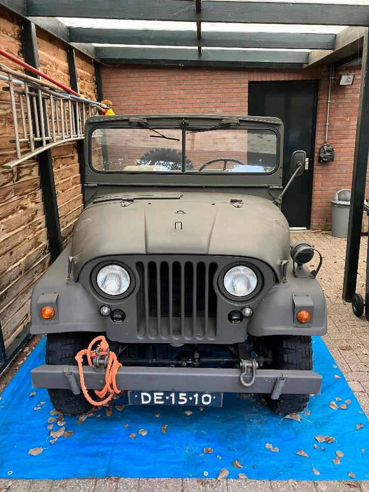 Nekaf Jeep 1956 Groen, Auto's, Jeep, Particulier, Overige modellen, Benzine, Geïmporteerd, Groen, Ophalen