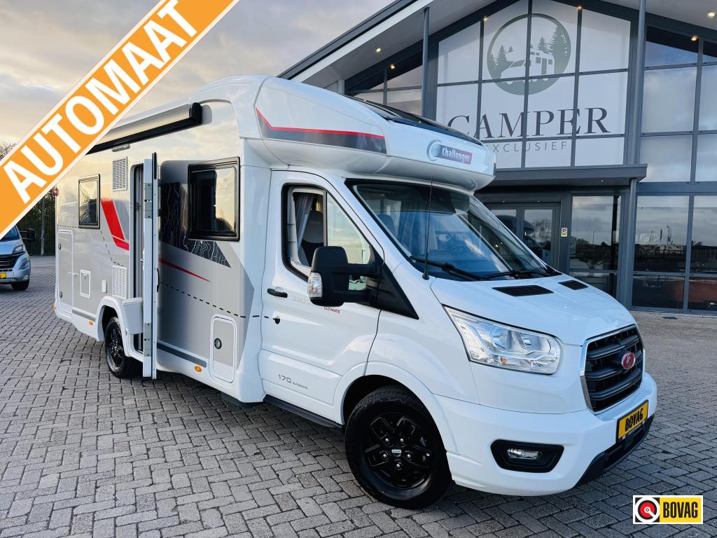 Challenger Graphite Ultimate 380 Automaat 5 Gordelplaatsen, Automaat, Ringverwarming, Luifel, Ford