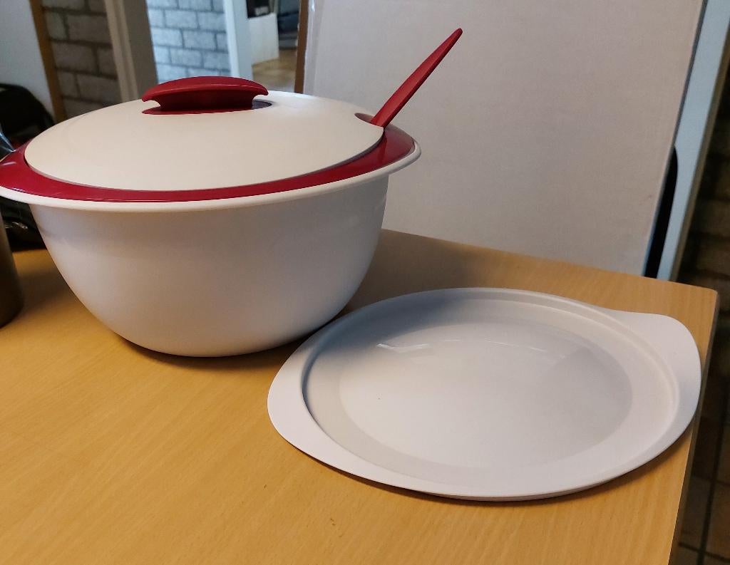 Tupperware Schaal, Ophalen of Verzenden, Zo goed als nieuw, Crème, Overige typen