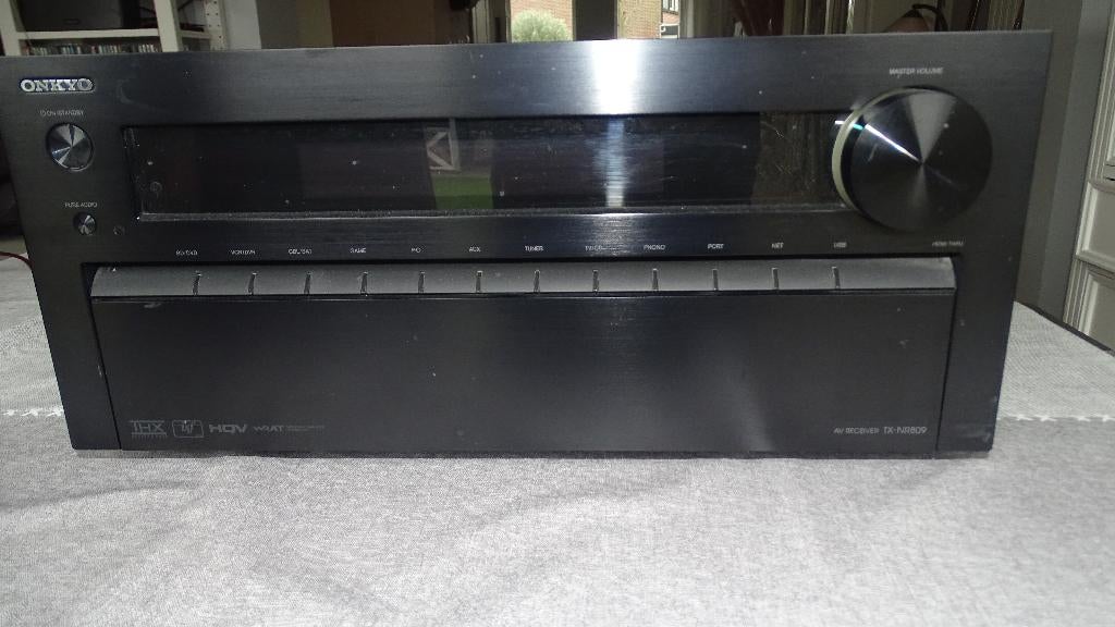 Onkyo Receiver, Audio, Tv en Foto, Versterkers en Receivers, Zo goed als nieuw, 7.1, 60 tot 120 watt, Onkyo, Ophalen