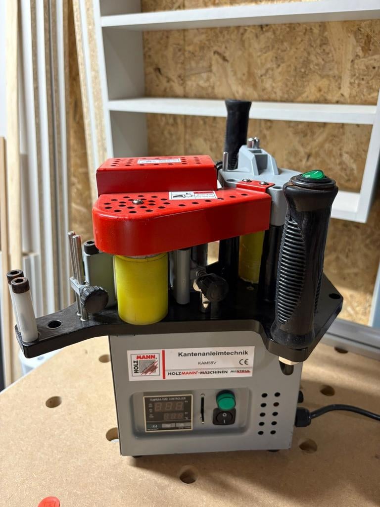 Holzmann Kantenfrees KAM55V met accessoires, Ophalen of Verzenden, Zo goed als nieuw, Elektrisch, Overige soorten