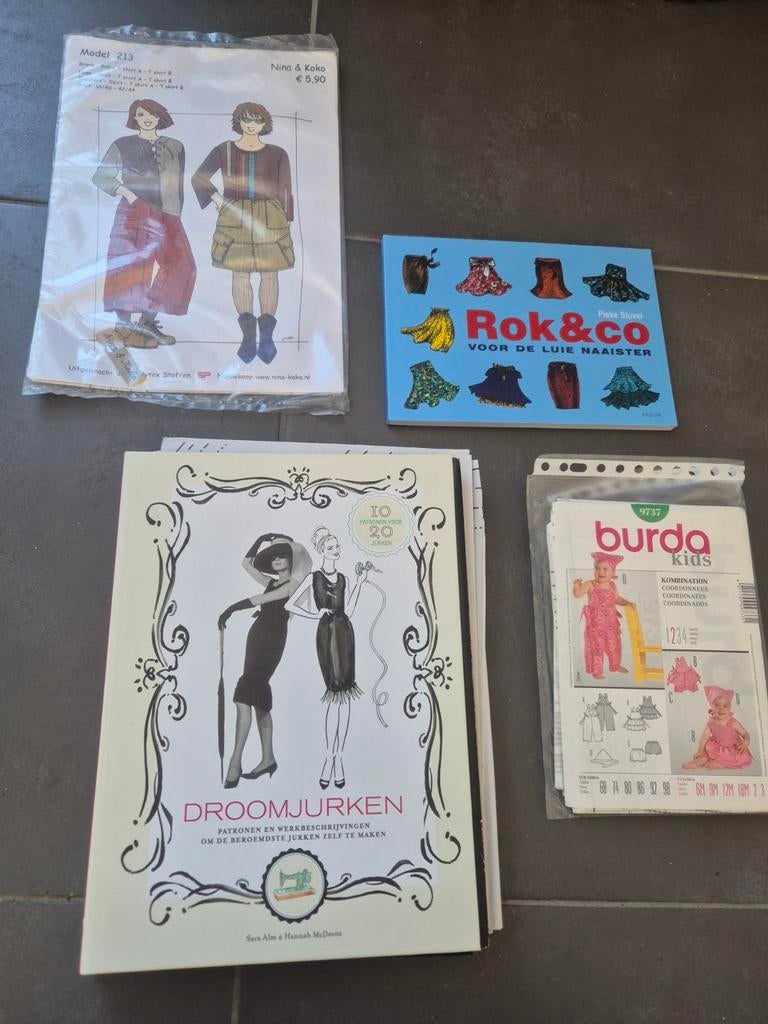 Diverse naaipatronen, Hobby en Vrije tijd, Kledingpatronen, Ophalen of Verzenden, Vrouw, Overige merken