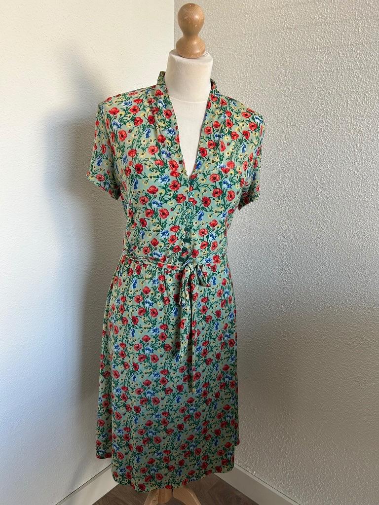 King Louie maat XL bloemen emmy jurk 3107