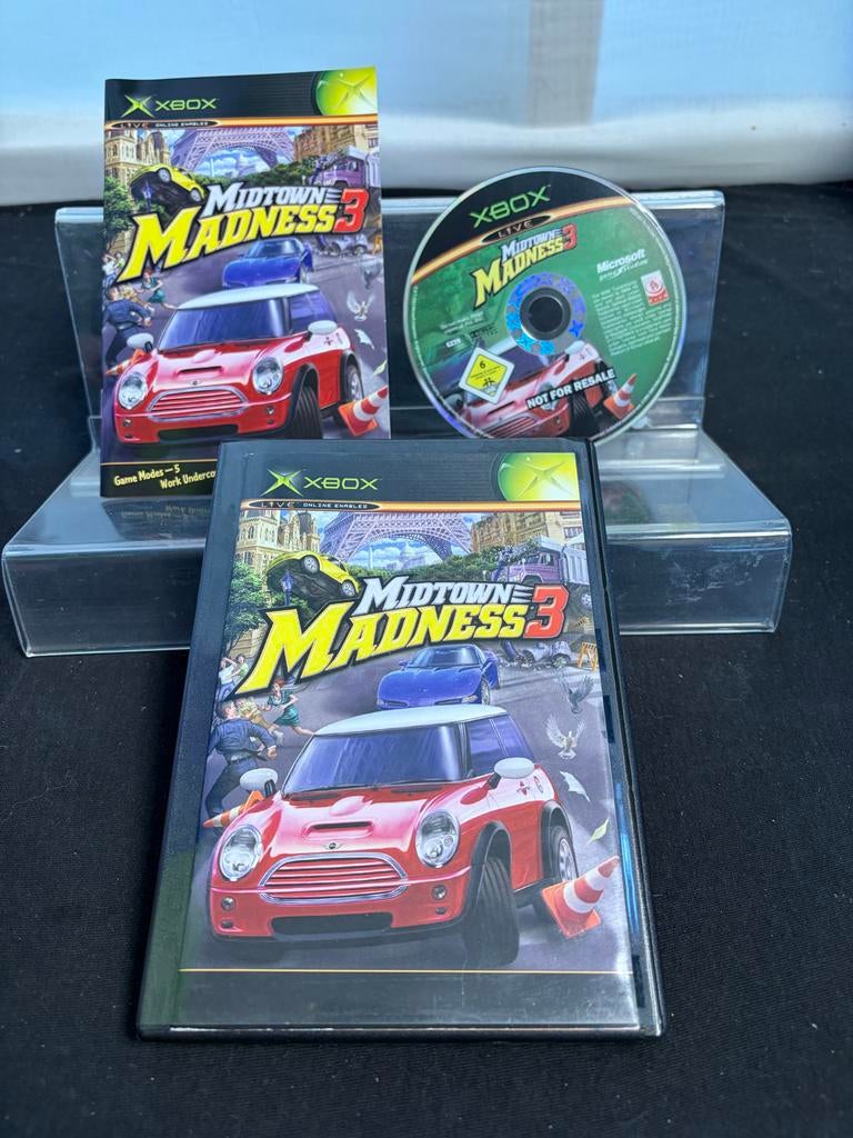Midtown Madness 3 - Xbox Original, Spelcomputers en Games, Town, Gebruikt, Racen en Vliegen, Mid