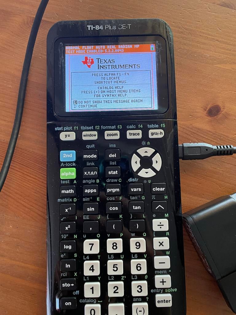 Grafische rekenmachine TI-84 plus CE-T, Diversen, Rekenmachines, Ophalen of Verzenden, Grafische rekenmachine