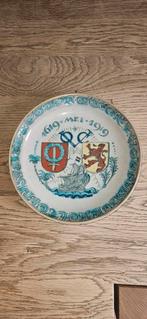 Antiek Delft Herdenkingsbord 1619-1919 VOC, Ophalen of Verzenden