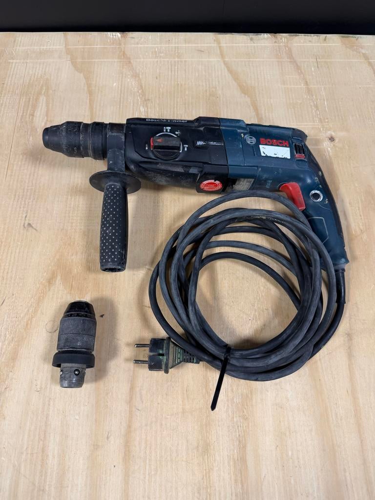 Bosch combi boorhamer - Krachtige en veelzijdige machine, Ophalen, Boor- en/of Breekhamer, Klopboormechanisme, Gebruikt