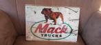 Blikken bord Mack Trucks 20x30 cm Nieuw, Ophalen of Verzenden, Nieuw, Reclamebord