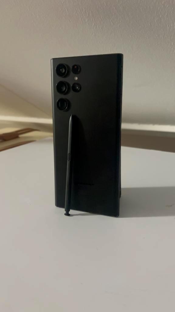Samsung s22 ultra, Telecommunicatie, Mobiele telefoons | Samsung, Zo goed als nieuw, Galaxy S22, 128 GB, Zwart, Ophalen of Verzenden