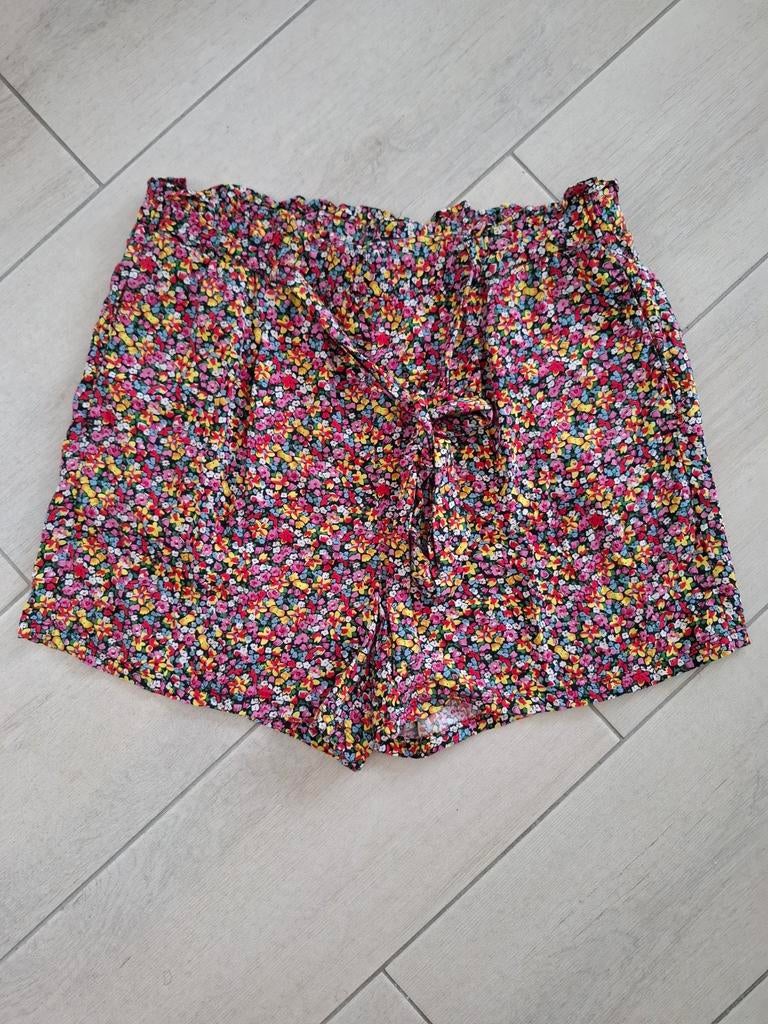 Nieuw PESCARA korte zomer broek maat XL met zakken bloemen, Kort, Maat 46/48 (XL) of groter, Pescara, Nieuw
