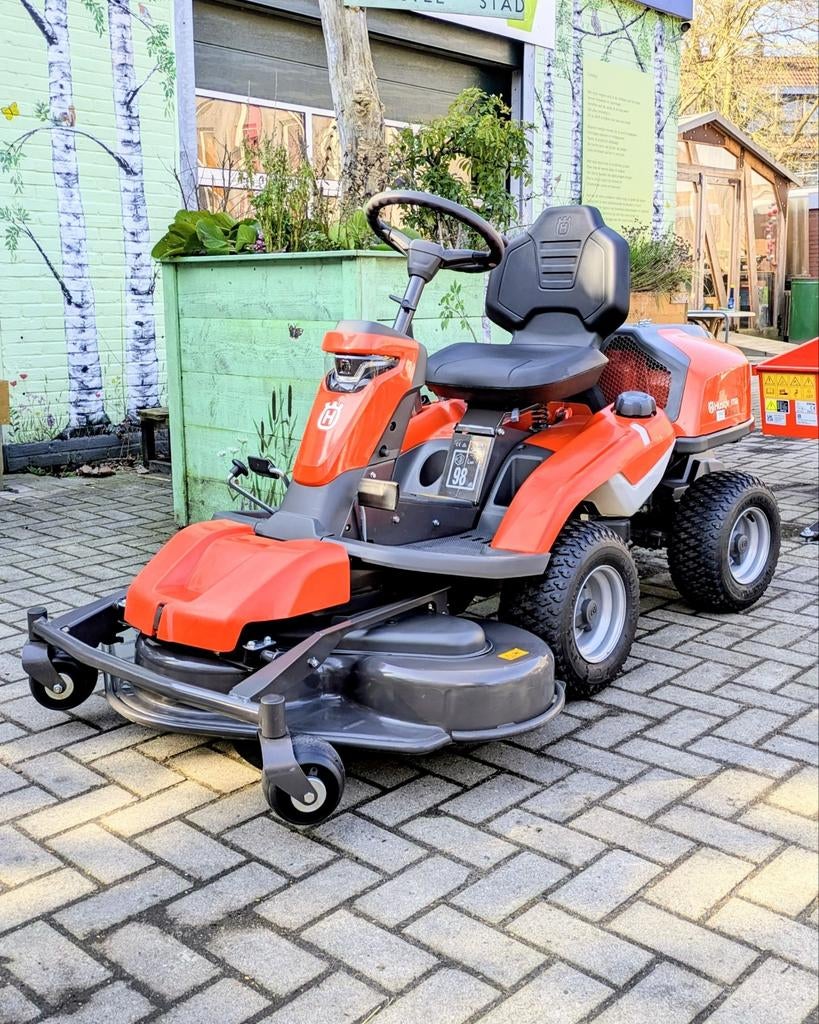 Husqvarna zitmaaier R 316TX grasmaaier zgan, Ophalen, Zo goed als nieuw, Husqvarna, 90 tot 120 cm