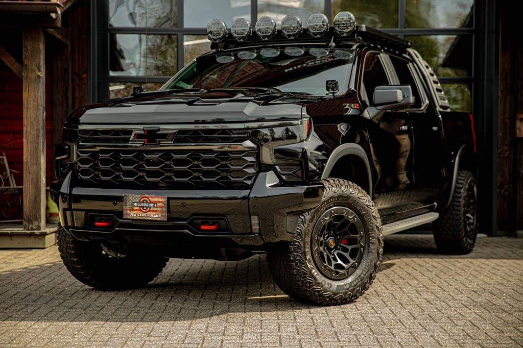Chevrolet Silverado ZR2 Millbrooks Special Baja Edition, BPM, Auto's, Automaat, 8 cilinders, Zwart, Leder