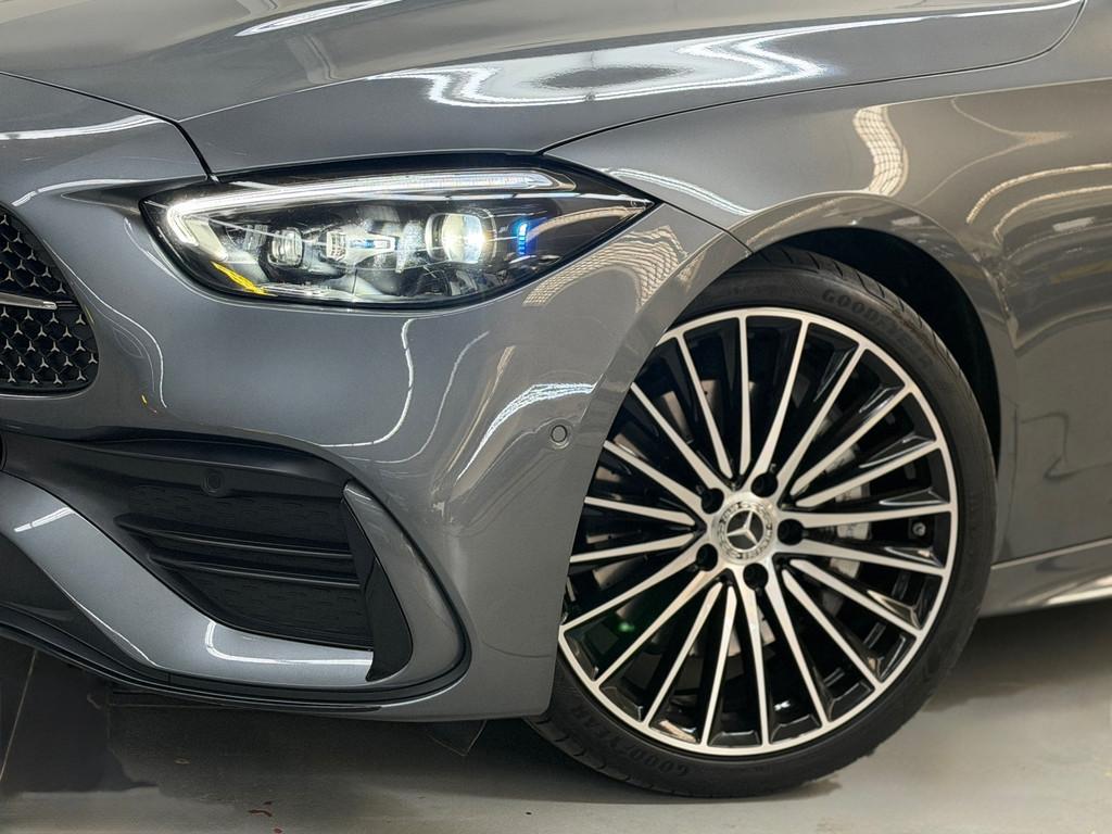 Mercedes-Benz C-klasse 300 d AMG Line Pano Sfeerverlichting, Automaat, Achterwielaandrijving, 1800 kg, Leder