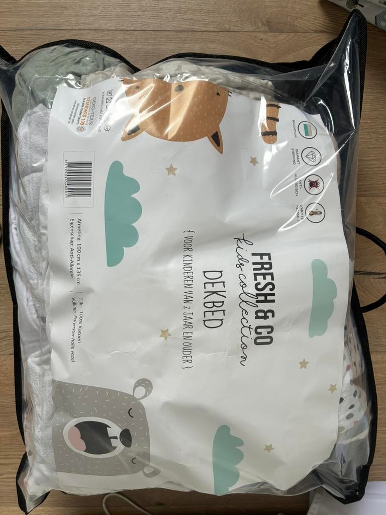 KinderDekbed inclusief 2 dekbedovertrekken, Ophalen, 100 cm of meer, Slaapzak