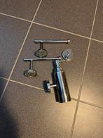 1 zeeppompje  2 wc rolhouders 1 handdoeken haakje, Verzenden, Zo goed als nieuw, Rvs, Toilet