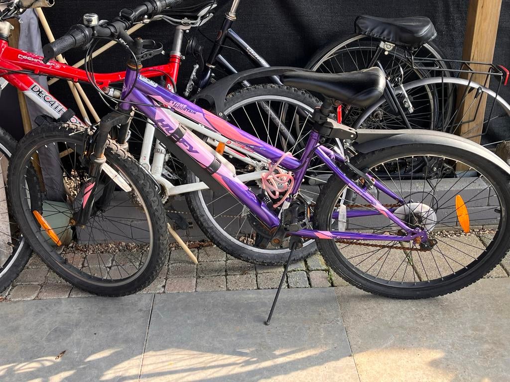 Bijna gratis meiden mountainbike 24 inch met versnellingen, Fietsen en Brommers, Fietsen | Meisjes, Ophalen, Gebruikt, 24 inch