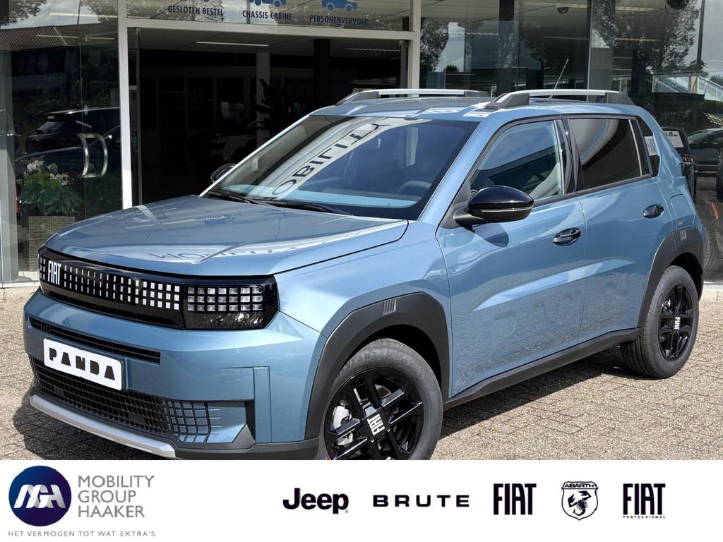 Fiat Grande Panda 1.2 Hybrid ICON | Pack Style |, Auto's, Stof, Bedrijf, Nieuw, Hybride Elektrisch/Benzine