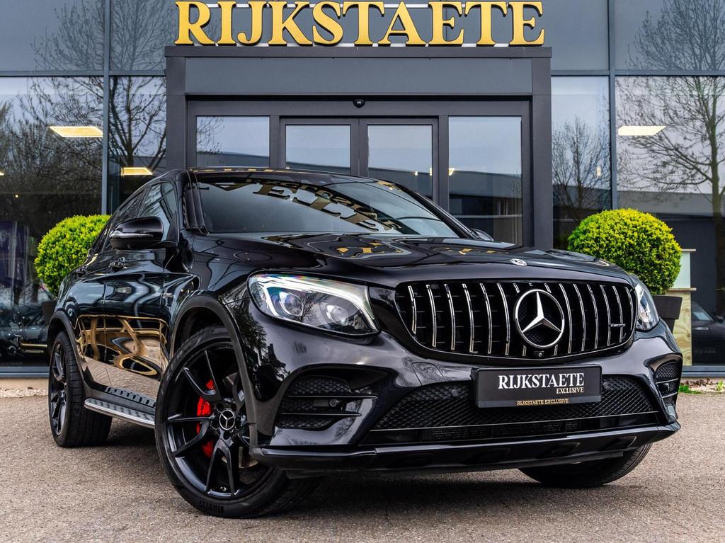 Mercedes GLC-klasse Coupé AMG 43 4MATIC|PANO|360°|BURMESTE, Auto's, Automaat, Gebruikt, 367 pk, Leder
