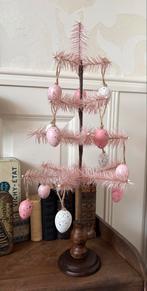 Paasboompje model Feathertree in oudroze veren hoogte 51 cm., Ophalen of Verzenden, Nieuw