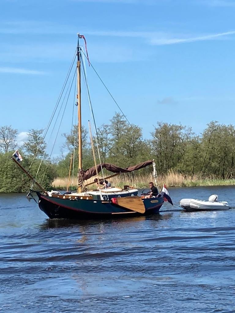 Grundel 8.00m, perfect voor ontspanning, Watersport en Boten, 10 tot 30 pk, Gebruikt, Binnenboordmotor, Diesel