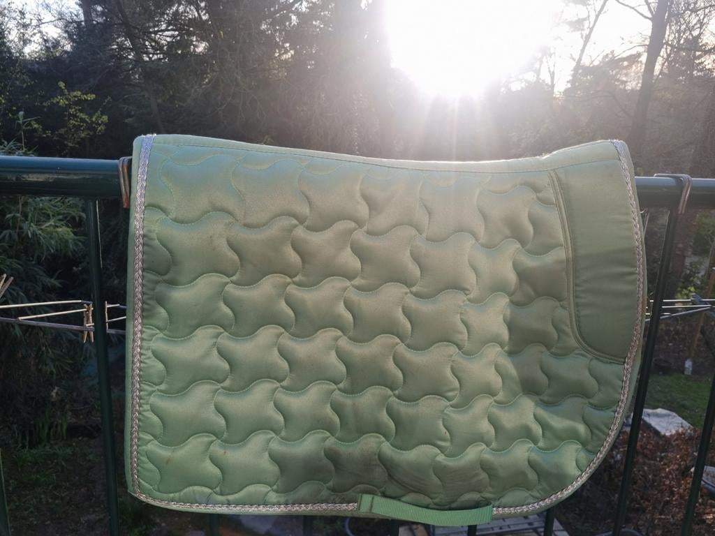 Horsegear dekje lichtgroen veelzijdigheid maat full, Dieren en Toebehoren, Horsegear, Gebruikt, Groen, Veelzijdigheidsdekje