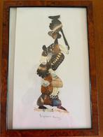 Schilderij, Antiek en Kunst, Kunst | Schilderijen | Abstract, Ophalen of Verzenden