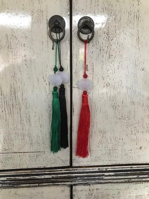 Chinese lotusbloem kasthanger chinees lotus hanger geluk, Verburgt Vintage, Meerkleurig, Overige materialen, Nieuw