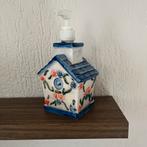 Vintage keramische zeep pomp - bloemmotief, Ophalen of Verzenden