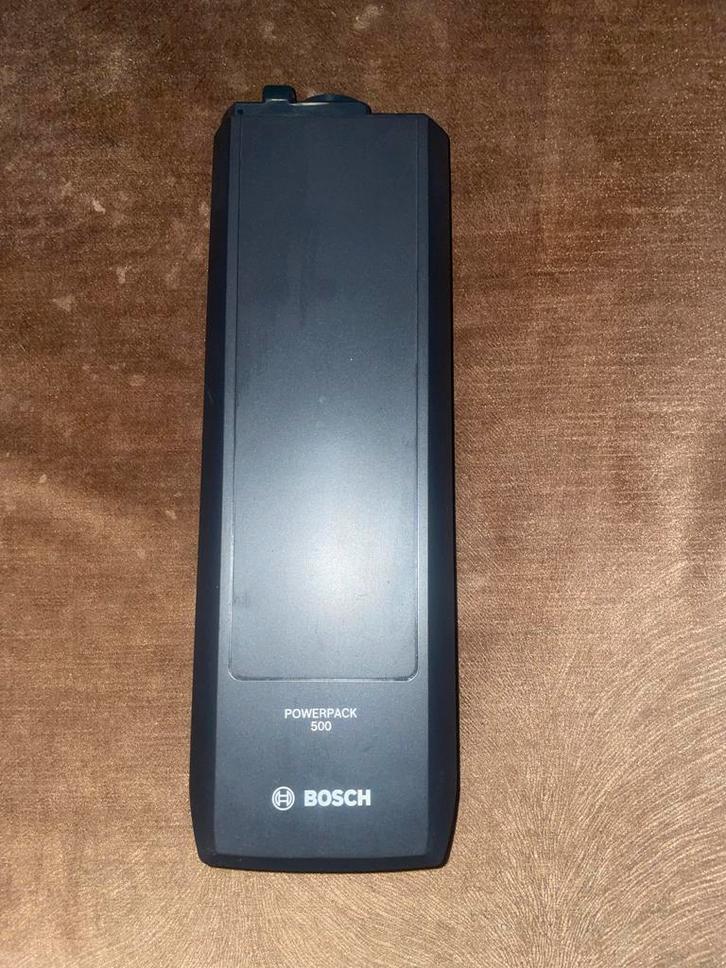 Bosch PowerPack 500 fietsaccu - Werkt perfect!, Fietsen en Brommers, Fietsonderdelen, Gebruikt, Ophalen of Verzenden