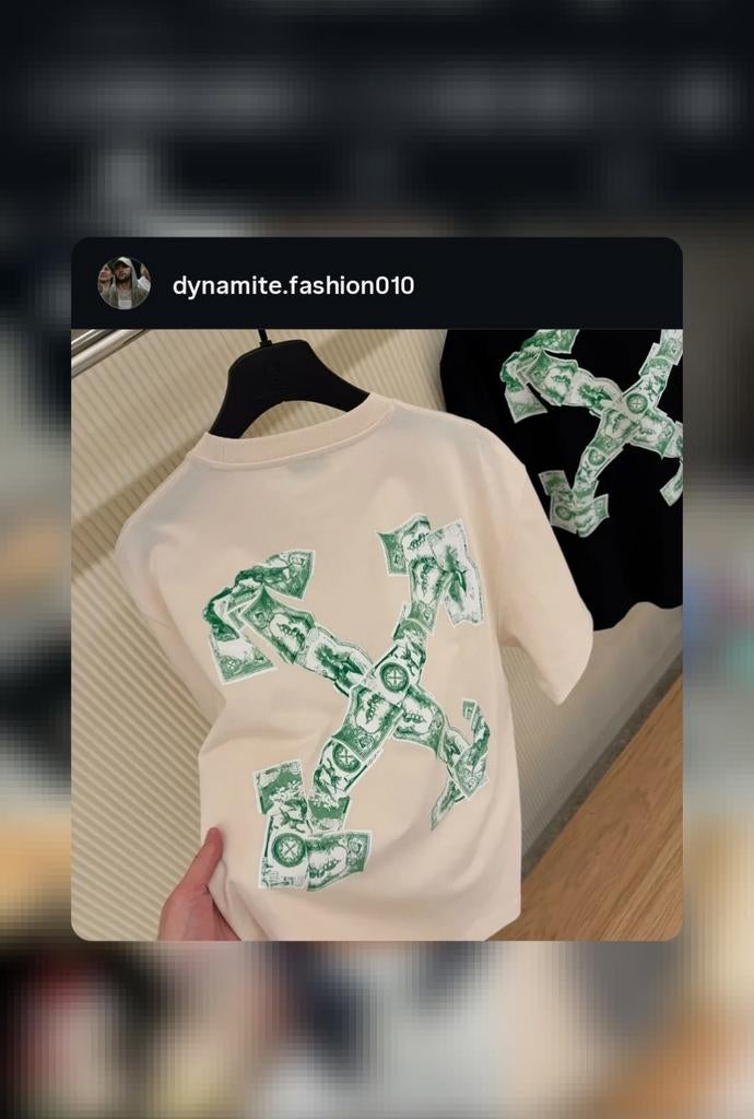 0ff-wh!t€ t-shirt, Ophalen of Verzenden, Nieuw, Zwart