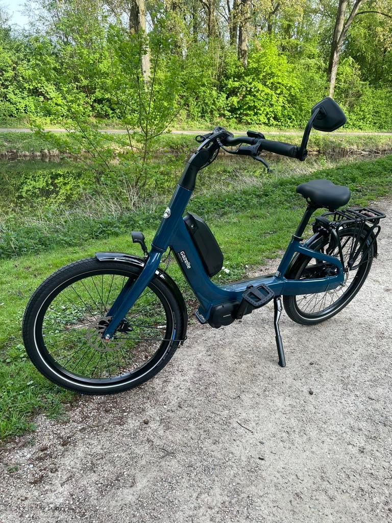 Gazelle Easyflow C7 Mallard Bleu met maar 10 kilometer, Fietsen en Brommers, Elektrische fietsen, Ophalen, Nieuw, Minder dan 47 cm